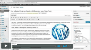 Build a wordpress website for free