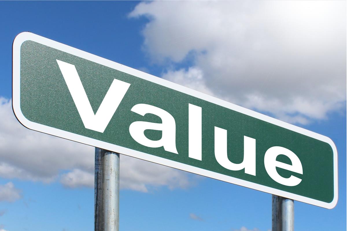 Value sign