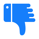 thumbs down