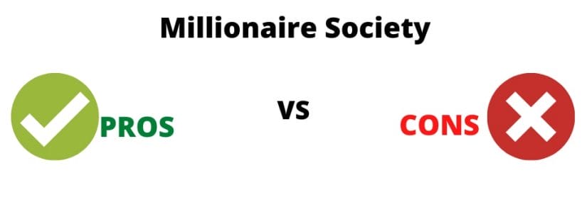 what is millionaire society about