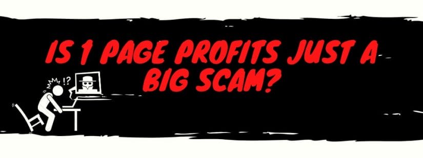 1 page profits review scam
