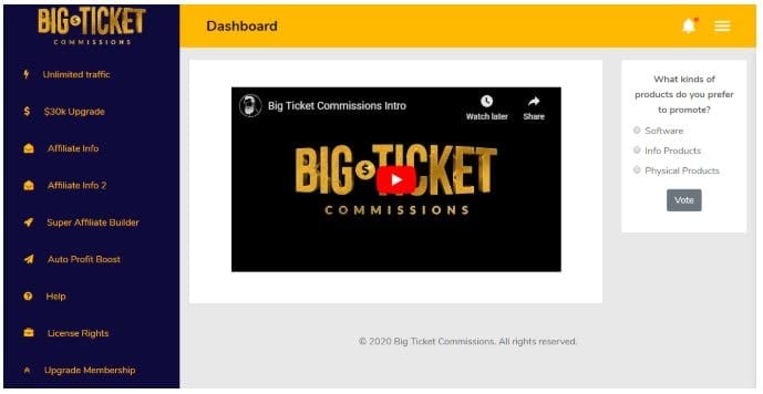 big ticket commissions review inside