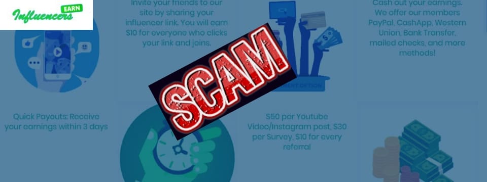 is influencersearn a scam