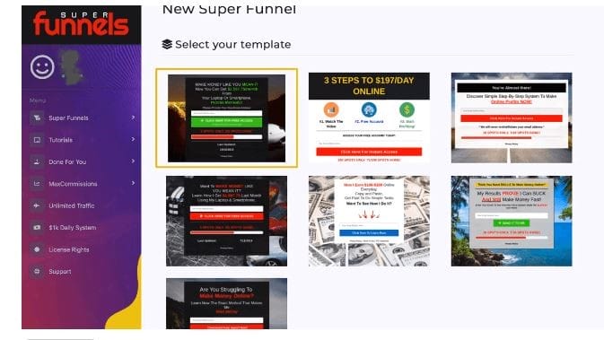 super funnels review whats inside