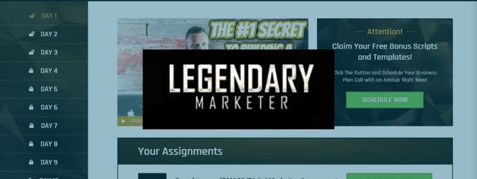 whats inside legendary marketer