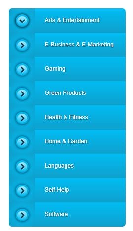 list of product categories to promote on clickbetter