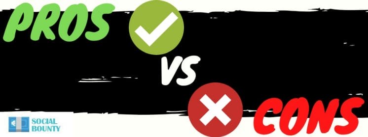 social bounty review pros vs cons