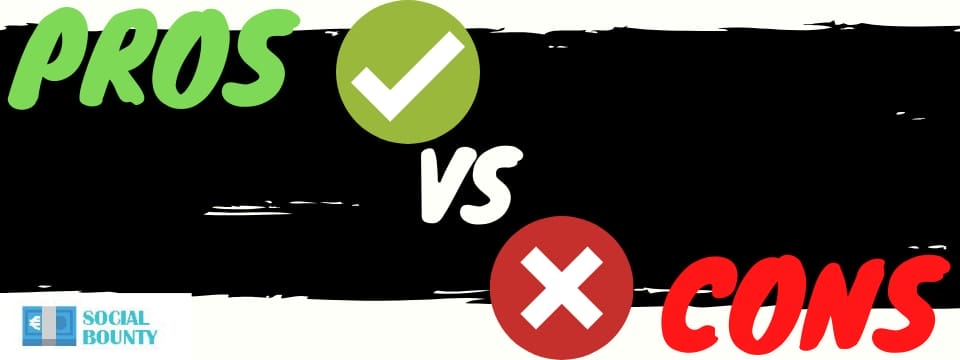 social bounty review pros vs cons