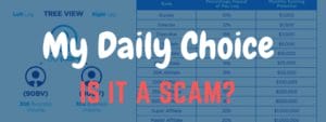 My daily choice review