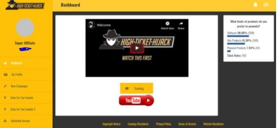 high ticket hijack review inside