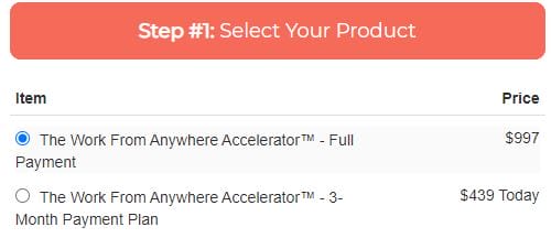 work from anywhere accelerator review cost