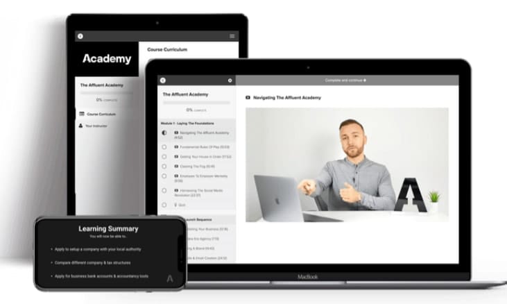 Affluent Academy review what is it