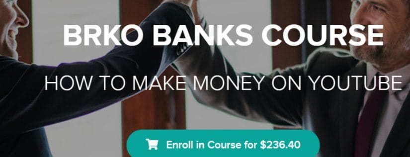 brko banks review youtube mastery course