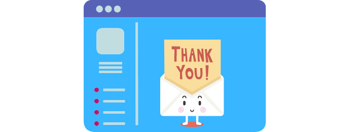 email startup incubator reviews thank you page