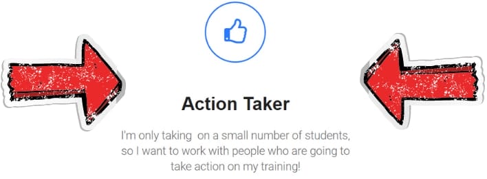 Liam James Kay's Master Natives Ads Course review action taker statement