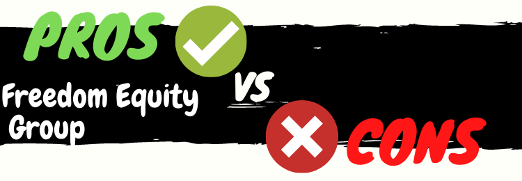 freedom equity group review pros vs cons