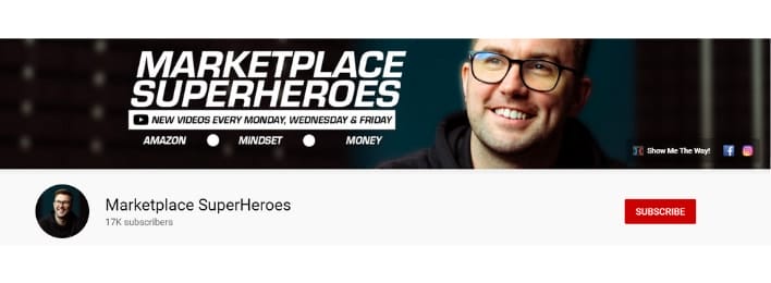marketplace superheroes youtube channel