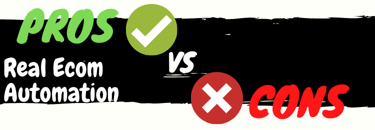 real ecom automation review pros vs cons