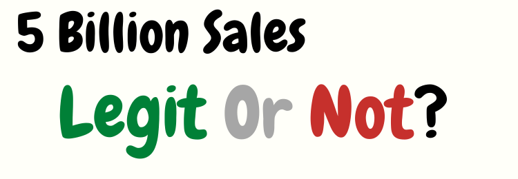 5 Billion Sales review legit or not
