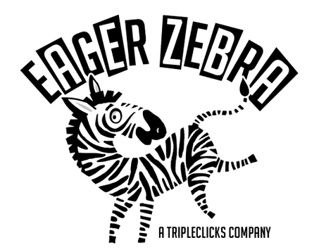 eager zebra by tripleclicks