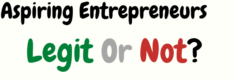 Aspiring Entrepreneurs review legit or not