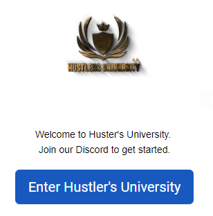 Proof of membership for hustlers unviersity