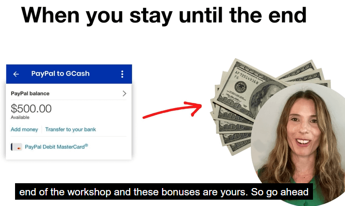 500 cash bonus