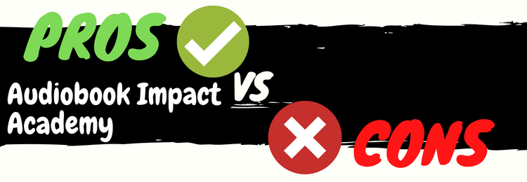 audiobook impact academy review pros vs cons
