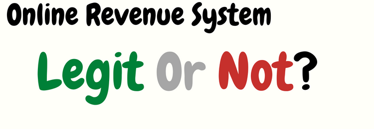 online revenue system review legit or not