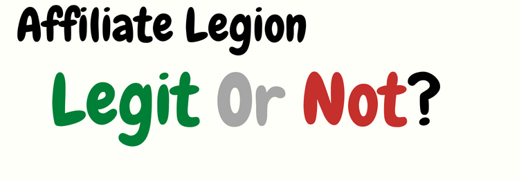 Affiliate Legion review legit or not