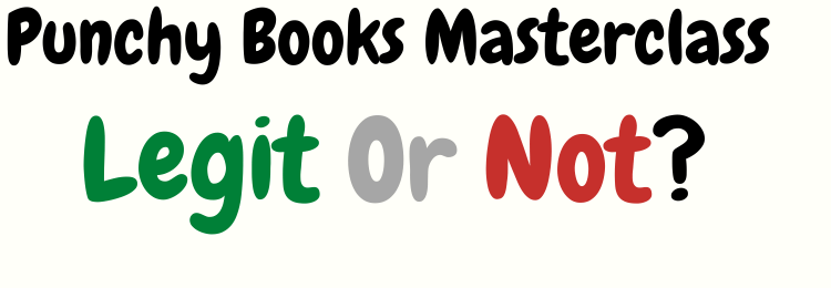 Punchy Books Masterclass review legit or not