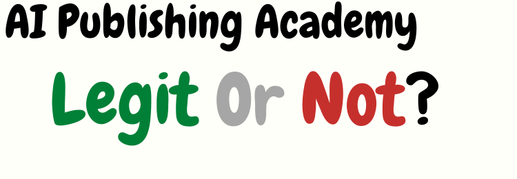 AI Publishing Academy review legit or not