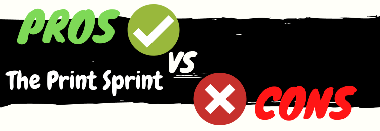 The Print Sprint review pros vs cons