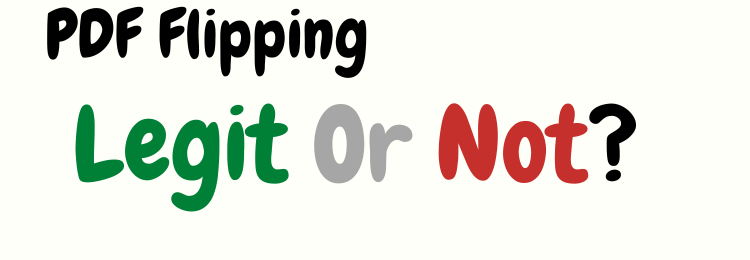pdf flipping legit or not